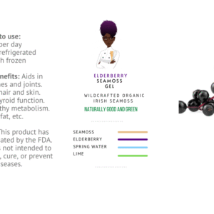 Elderberru Seamoss by Naturally Good and Green