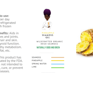 Pineapple Seamoss by Naturally Good and Green