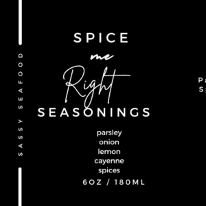 Sassy Seafood Blend Seasoning by Spice Me Right