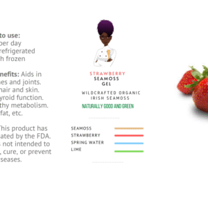 Strawberry Seamoss by Naturally Good and Green